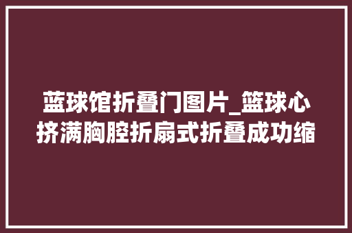 蓝球馆折叠门图片_篮球心挤满胸腔折扇式折叠成功缩心