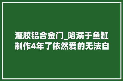 灌胶铝合金门_陷溺于鱼缸制作4年了依然爱的无法自拔