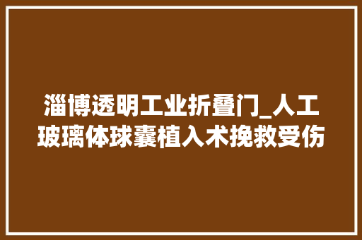 淄博透明工业折叠门_人工玻璃体球囊植入术挽救受伤眼球填补淄博市此项手术空白