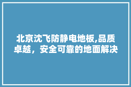北京沈飞防静电地板,品质卓越，安全可靠的地面解决方法